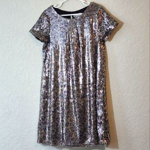 Emily West Sequined Leopard Print Special Occasion Girls Dress